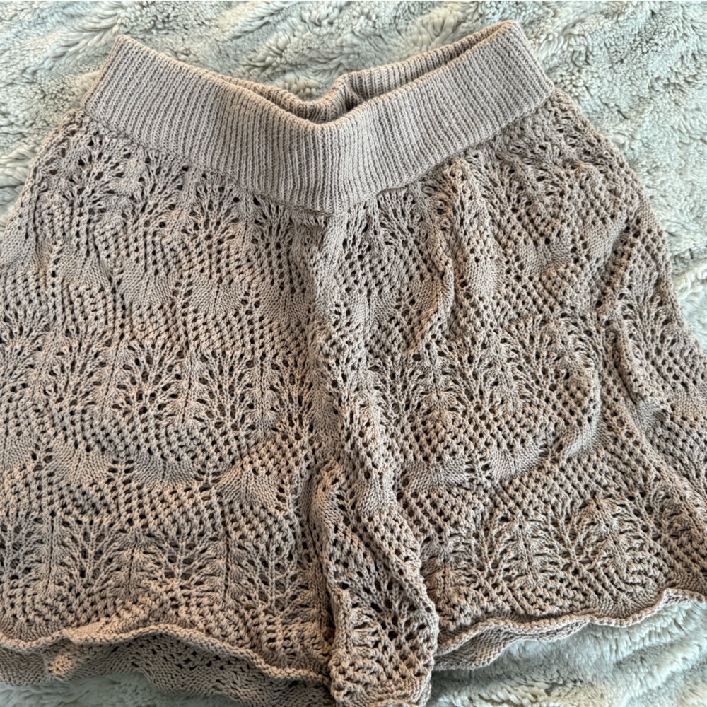 Princess Polly Taupe Knit Poncho
